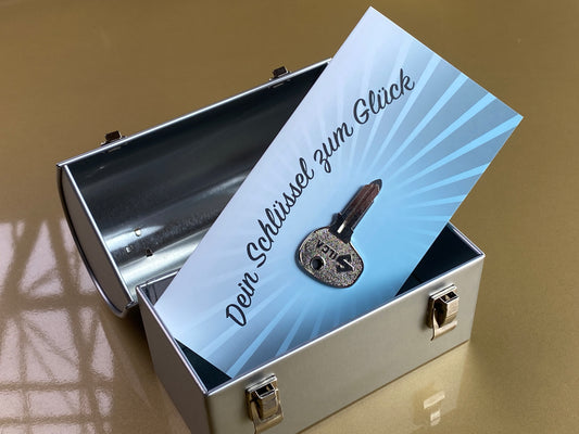 Pablo Escobar's Brotzeitbox mit originalem Autoschlüssel (plus 25 Euro inkl. Versand)